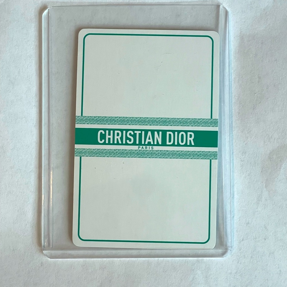 Christian Dior Playing Card 10 of diamonds